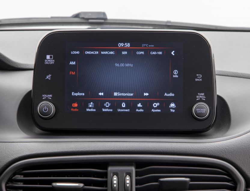 Interior de Fiat Tipo