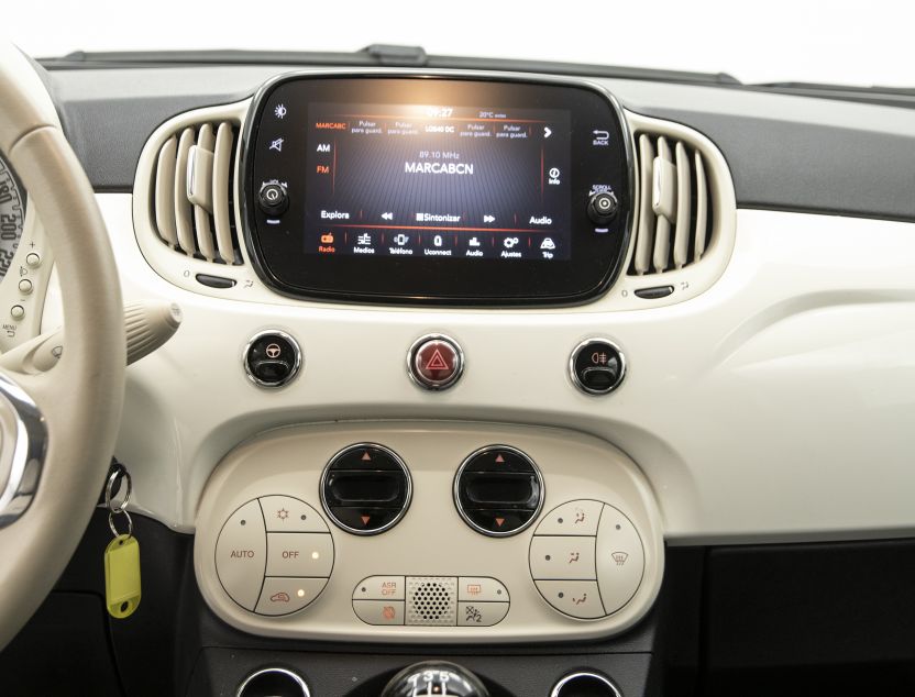 Interior de Fiat 500