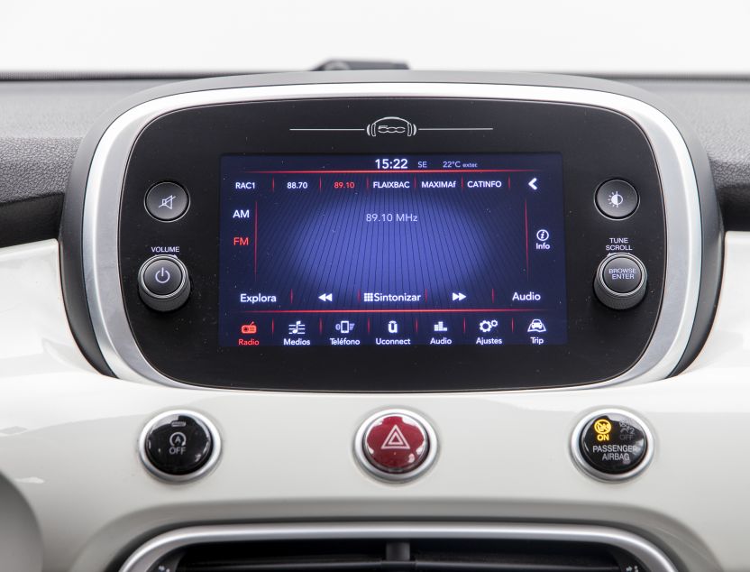 Interior de Fiat 500X