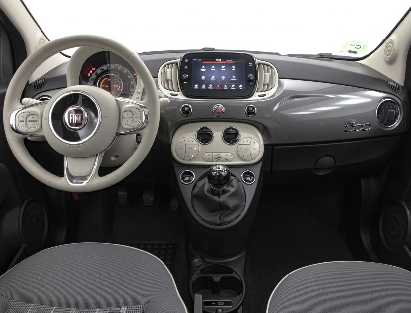 Interior de Fiat 500