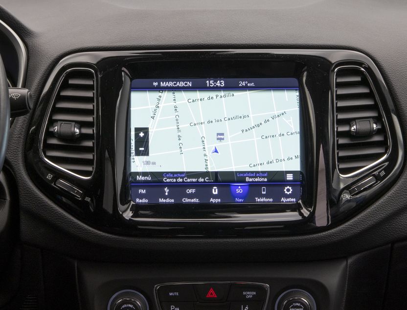 Interior de Jeep Compass