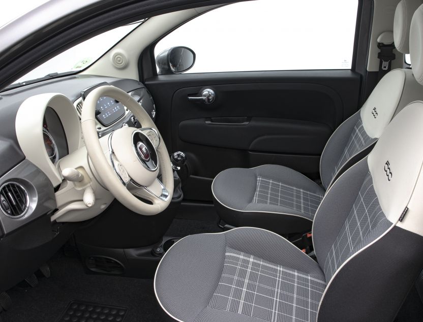 Interior de Fiat 500