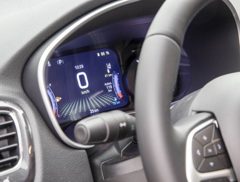 Interior de Jeep Compass