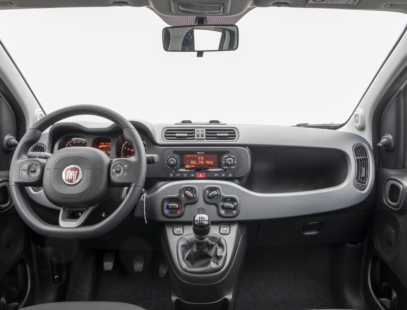 Interior de Fiat Panda