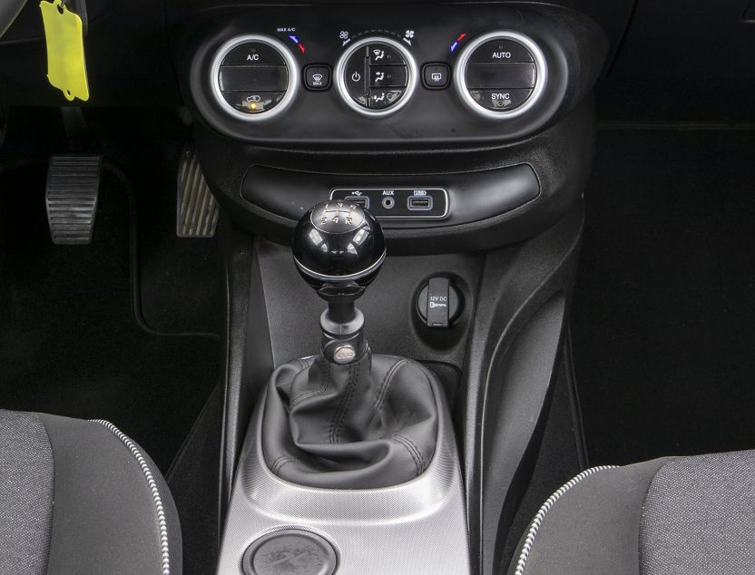 Interior de Fiat 500X