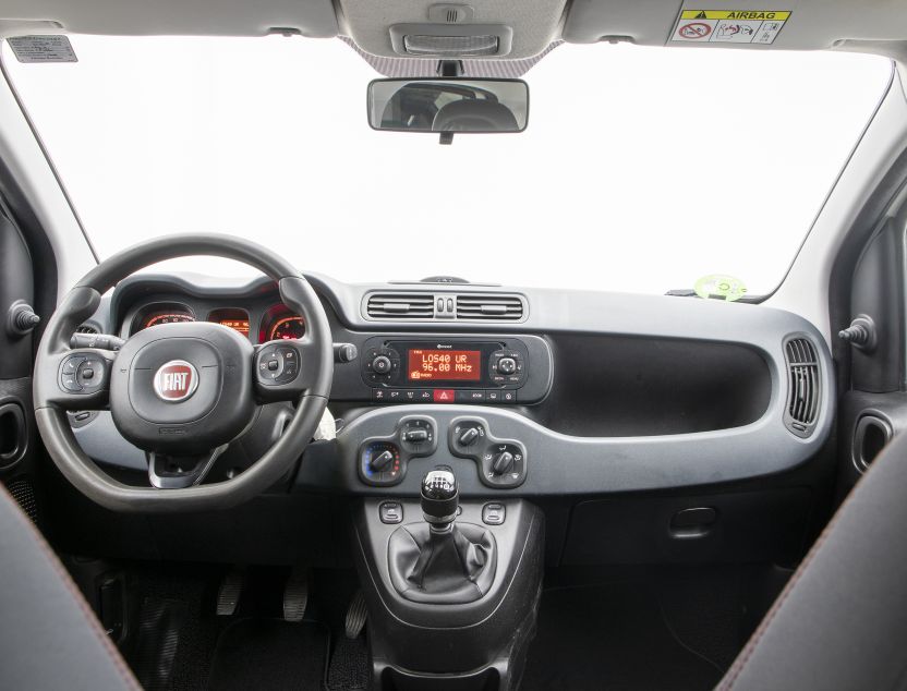 Interior de Fiat Panda