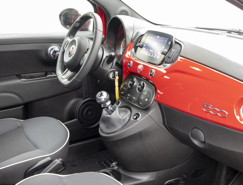 Interior de Fiat 500