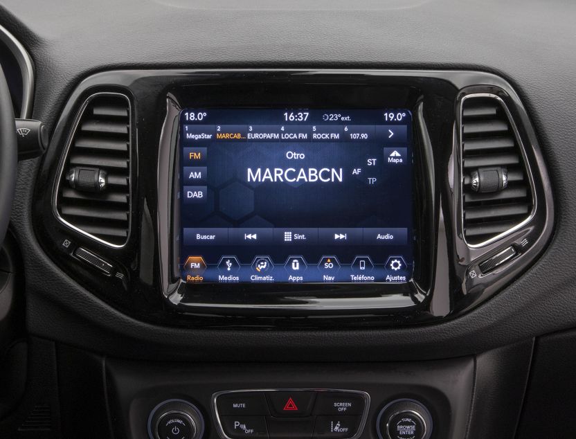 Interior de Jeep Compass