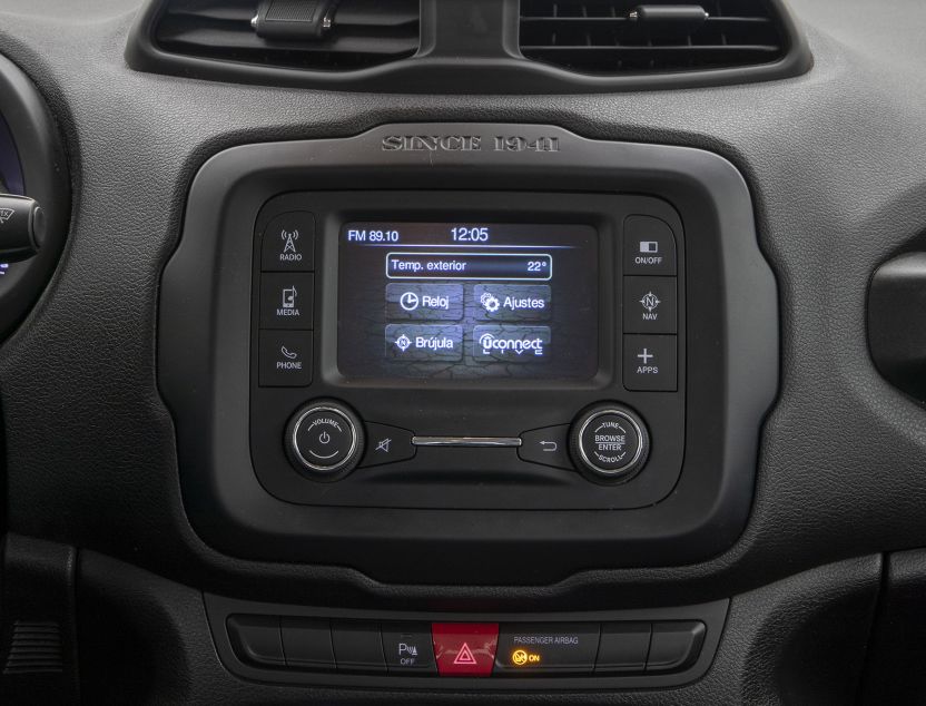 Interior de Jeep Renegade