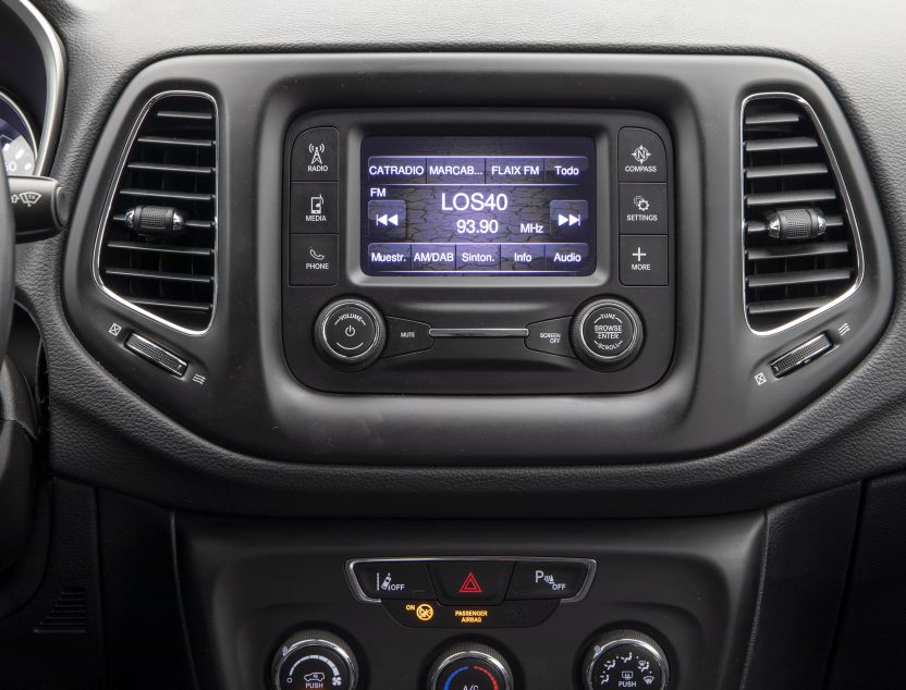 Interior de Jeep Compass