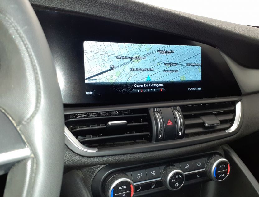 Interior de Alfa Romeo Giulia