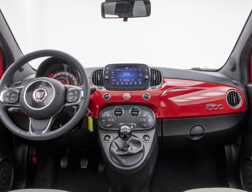 Interior de Fiat 500