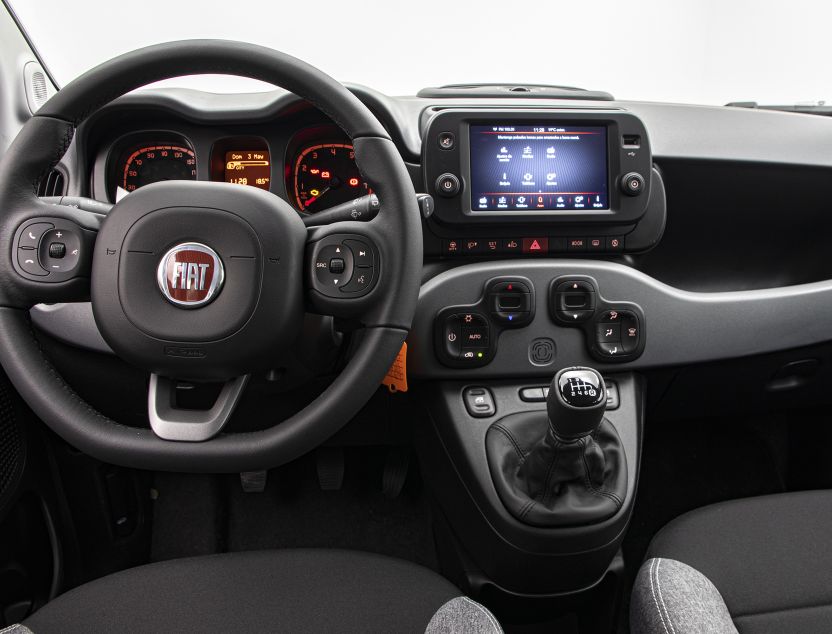 Interior de Fiat Panda