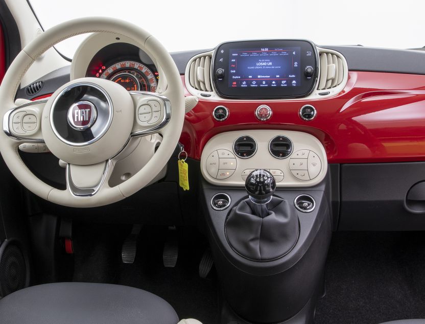 Interior de Fiat 500