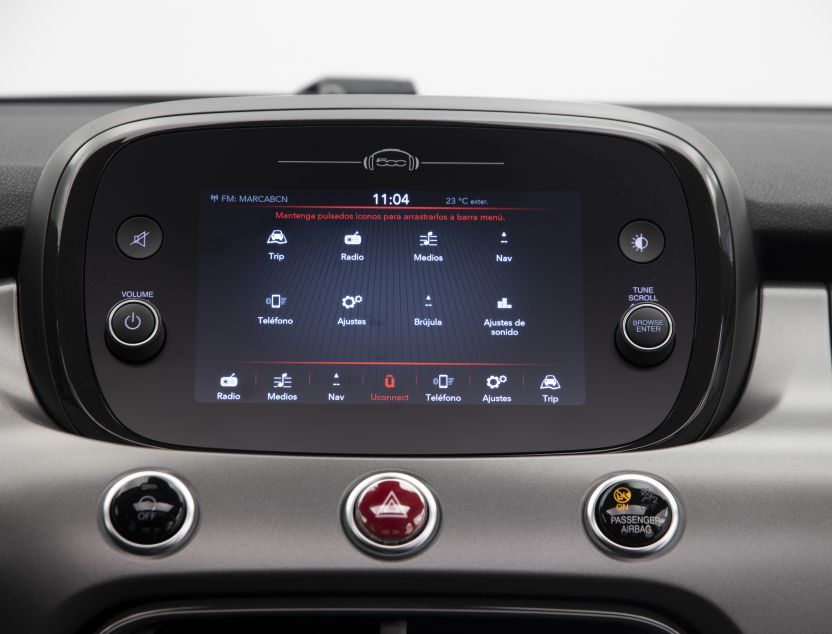 Interior de Fiat 500X