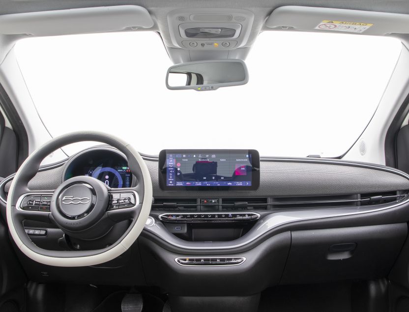 Interior de Fiat 500