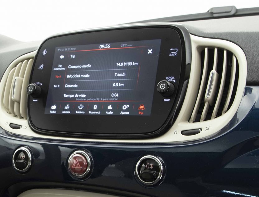 Interior de Fiat 500