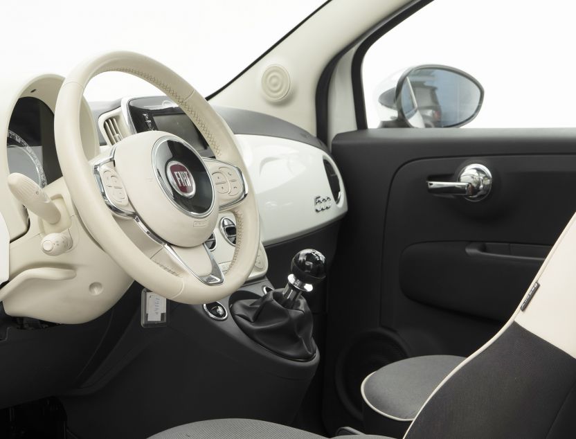 Interior de Fiat 500