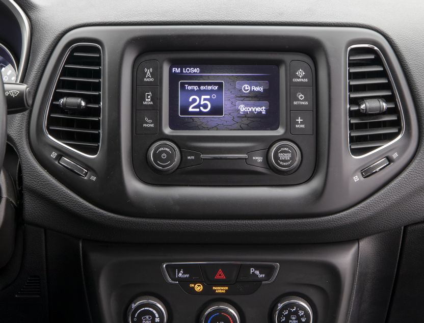 Interior de Jeep Compass