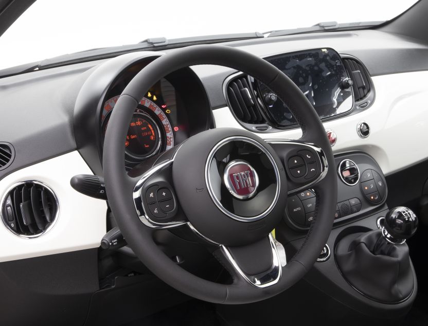 Interior de Fiat 500